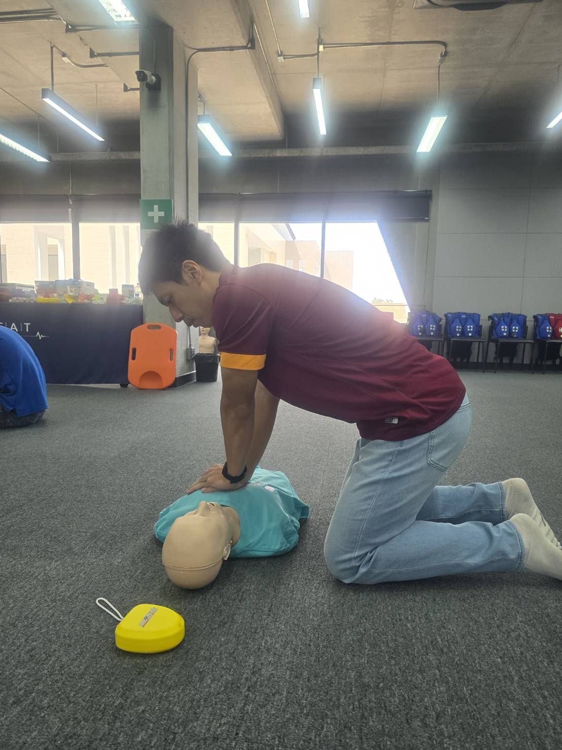 CPR training